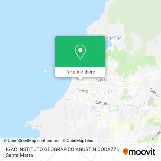 Mapa de IGAC INSTITUTO GEOGRÁFICO AGUSTÍN CODAZZI