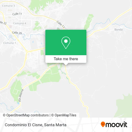 Mapa de Condominio El Cisne