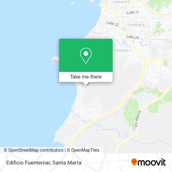 Mapa de Edificio Fuentemar