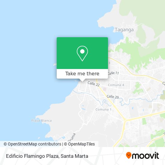 Edificio Flamingo Plaza map