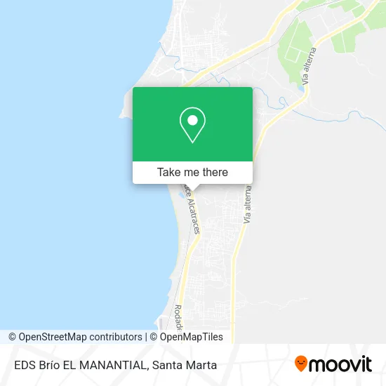 Mapa de EDS Brío EL MANANTIAL