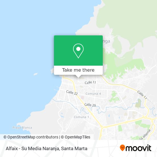 Mapa de Alfaix - Su Media Naranja