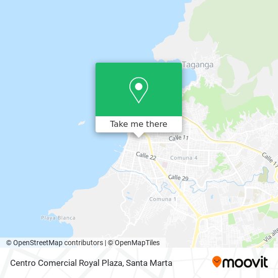 Centro Comercial Royal Plaza map