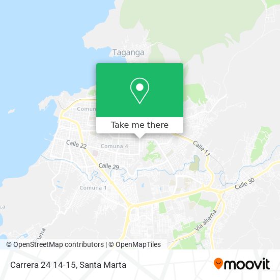 Mapa de Carrera 24 14-15