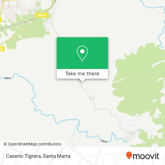 Caserío Tigrera map