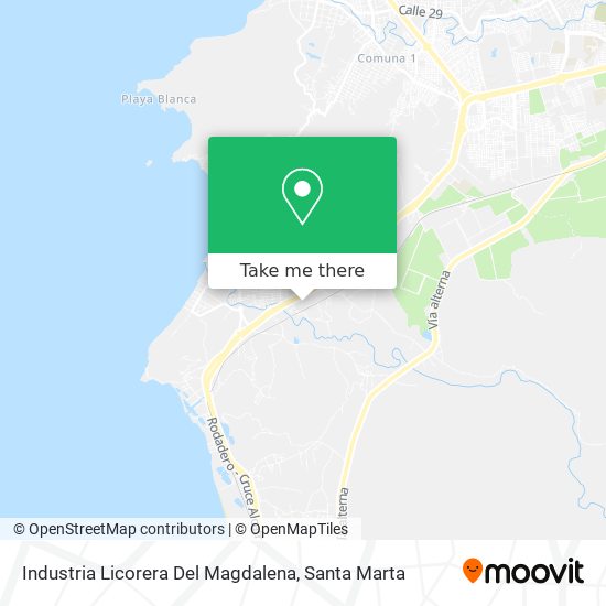 Industria Licorera Del Magdalena map