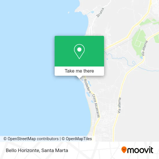 Mapa de Bello Horizonte