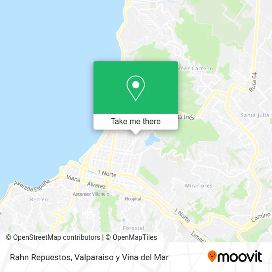 Rahn Repuestos map