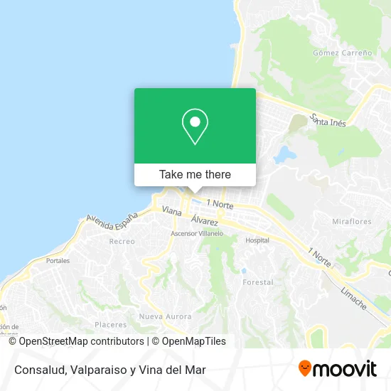 Mapa de Consalud
