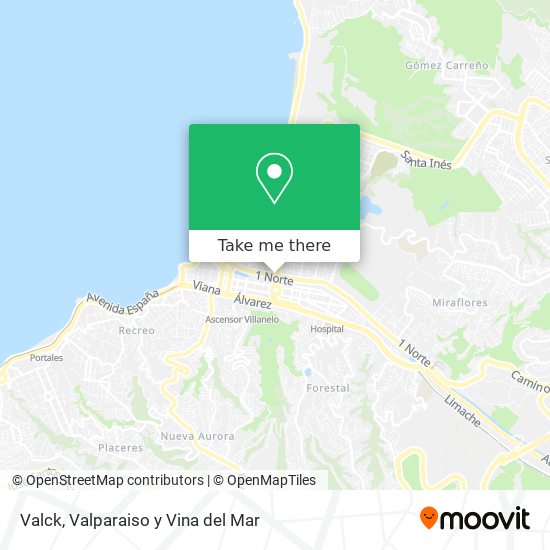 Mapa de Valck