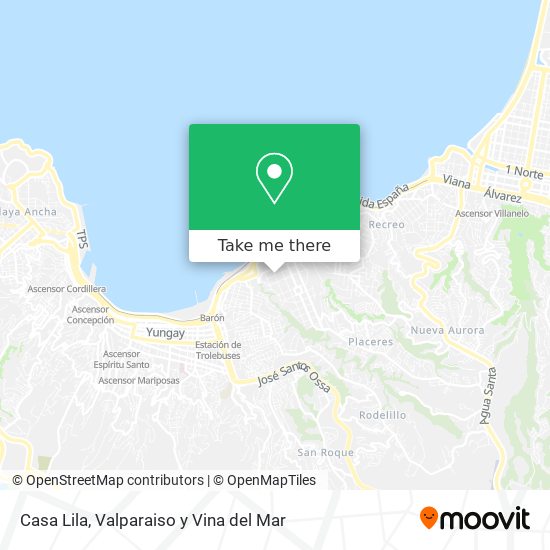 Casa Lila map