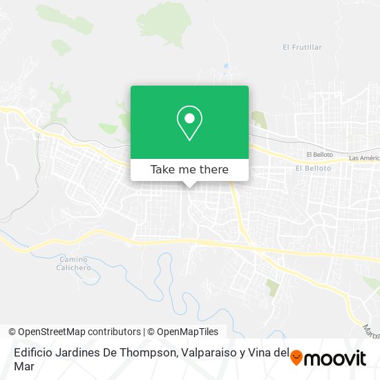 Mapa de Edificio Jardines De Thompson