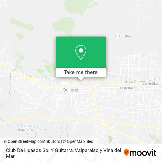 Club De Huasos Sol Y Guitarra map