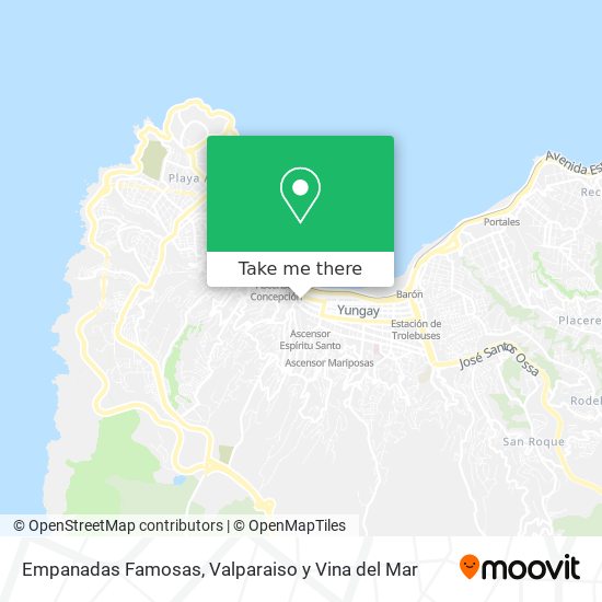 Empanadas Famosas map