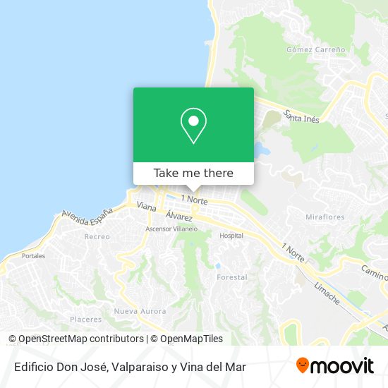 Edificio Don José map
