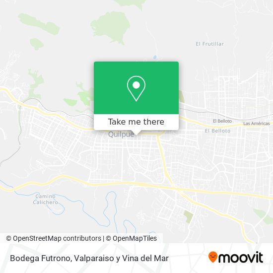 Bodega Futrono map