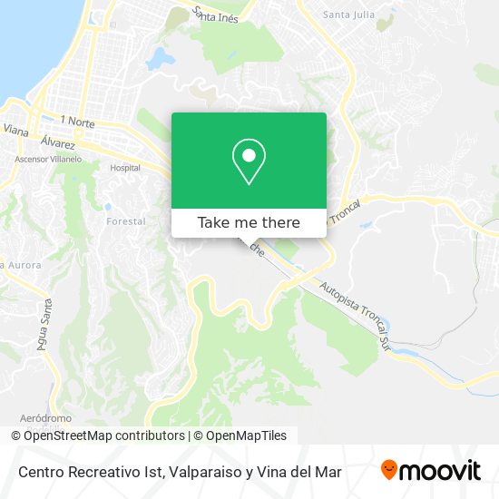 Centro Recreativo Ist map