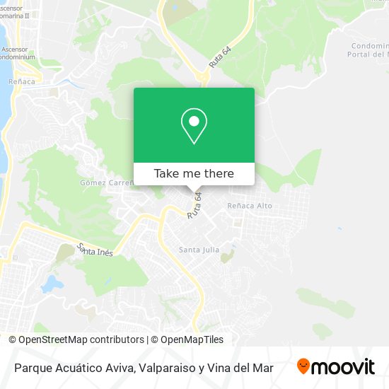 Parque Acuático Aviva map