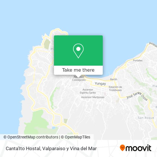 Mapa de Canta'Ito Hostal