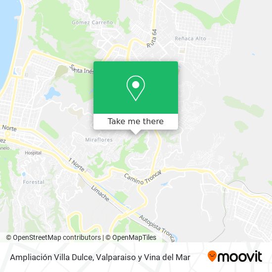 Ampliación Villa Dulce map