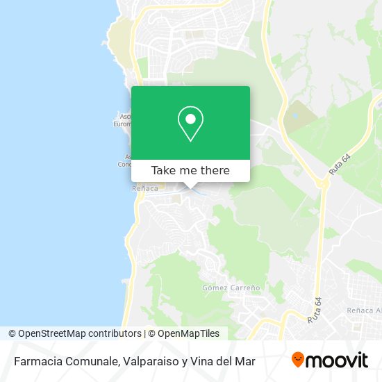 Mapa de Farmacia Comunale