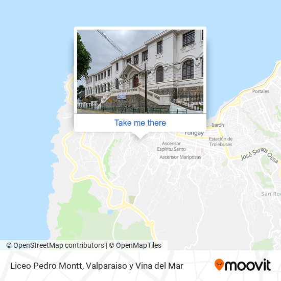 Liceo Pedro Montt map