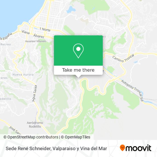 Sede René Schneider map