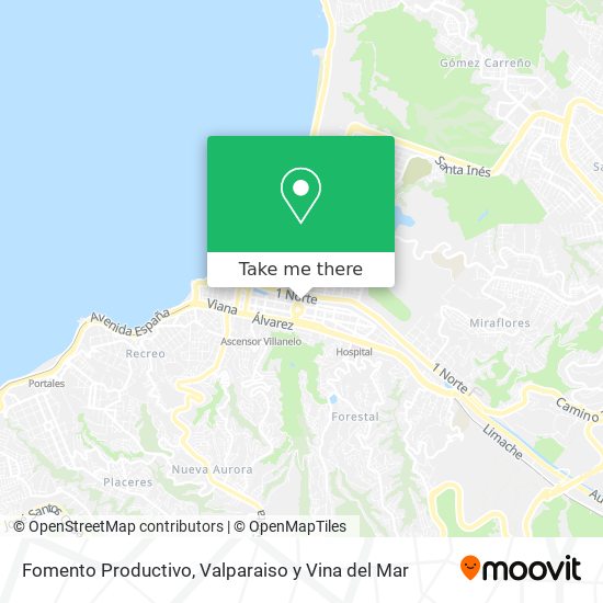 Fomento Productivo map