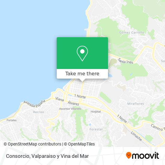 Consorcio map
