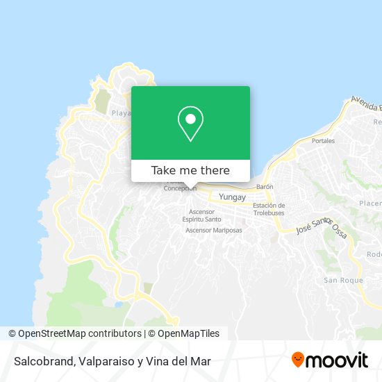 Salcobrand map