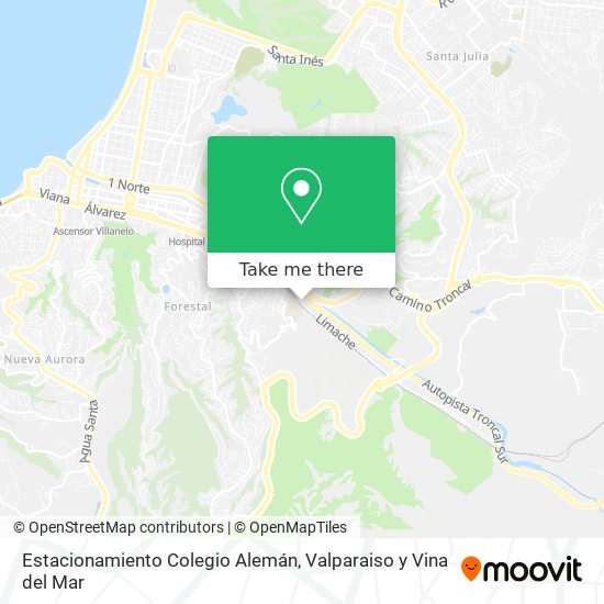 Mapa de Estacionamiento Colegio Alemán