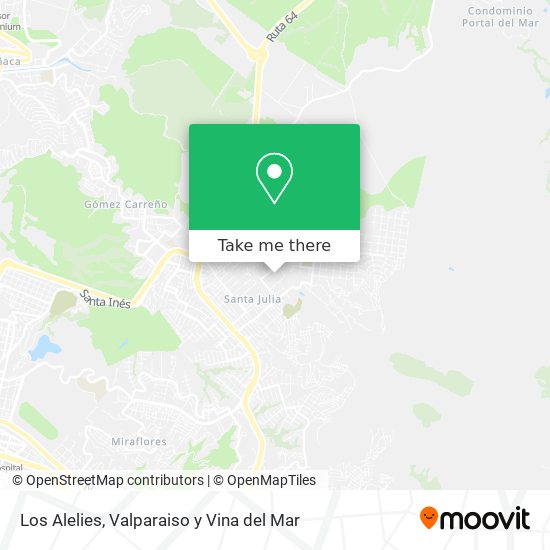 Mapa de Los Alelies