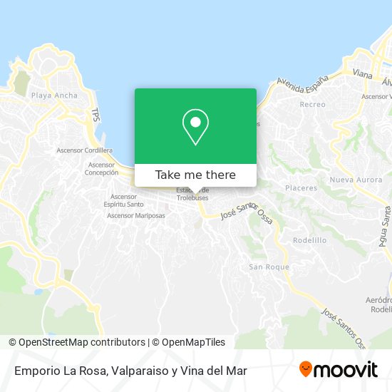 Mapa de Emporio La Rosa