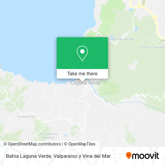 Mapa de Bahía Laguna Verde