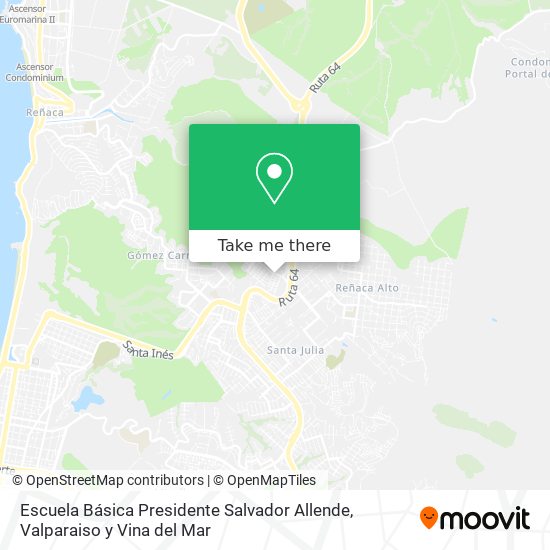 Escuela Básica Presidente Salvador Allende map