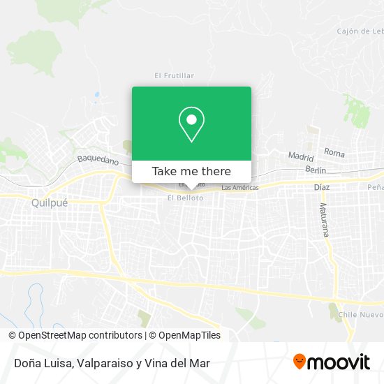 Doña Luisa map