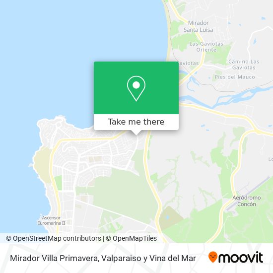 Mapa de Mirador Villa Primavera