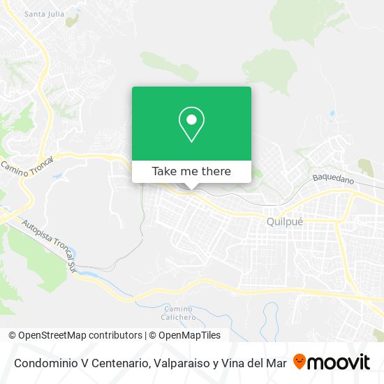 Condominio V Centenario map
