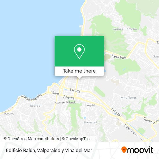 Edificio Ralún map