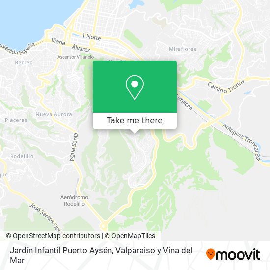 Jardín Infantil Puerto Aysén map