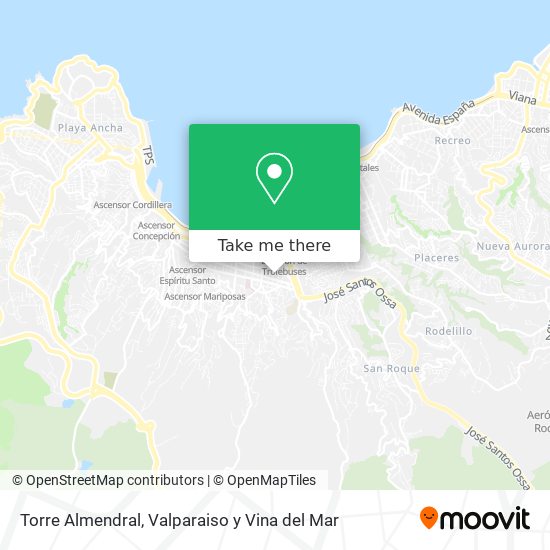 Mapa de Torre Almendral