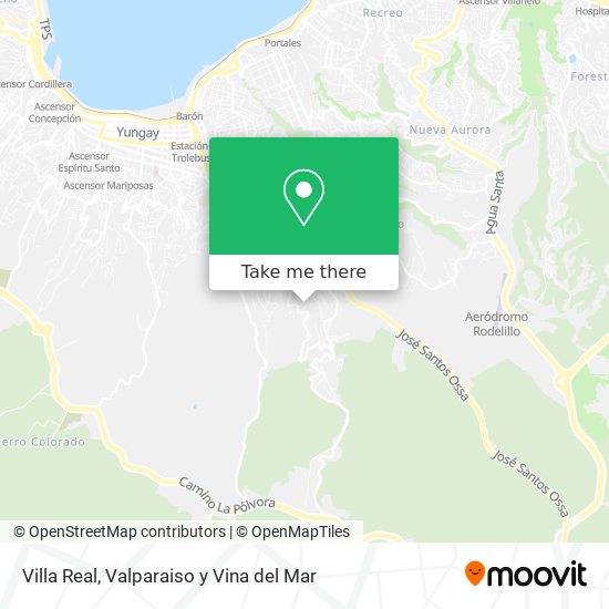 Mapa de Villa Real