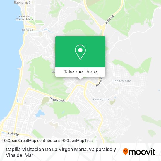 Capilla Visitación De La Virgen María map