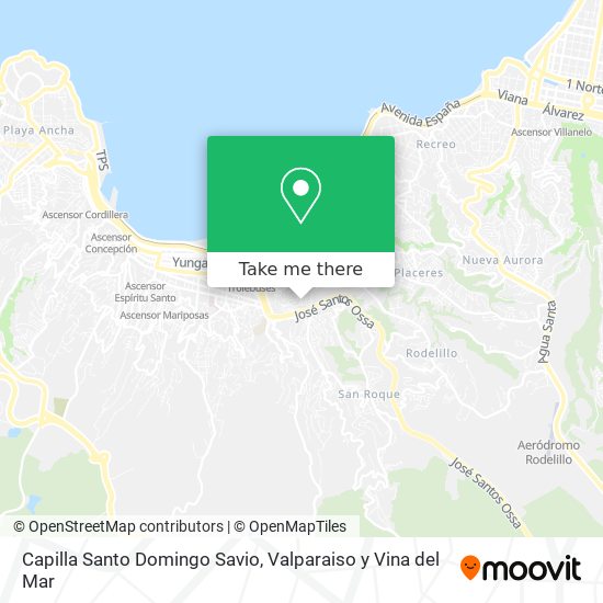 Capilla Santo Domingo Savio map