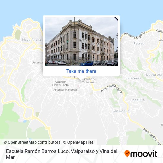 Escuela Ramón Barros Luco map