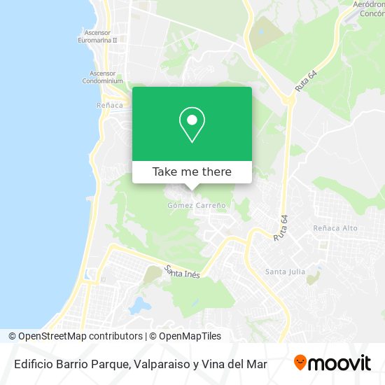 Edificio Barrio Parque map