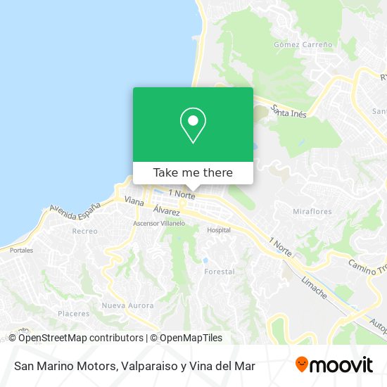 San Marino Motors map