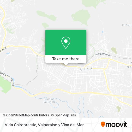 Vida Chiropractic map
