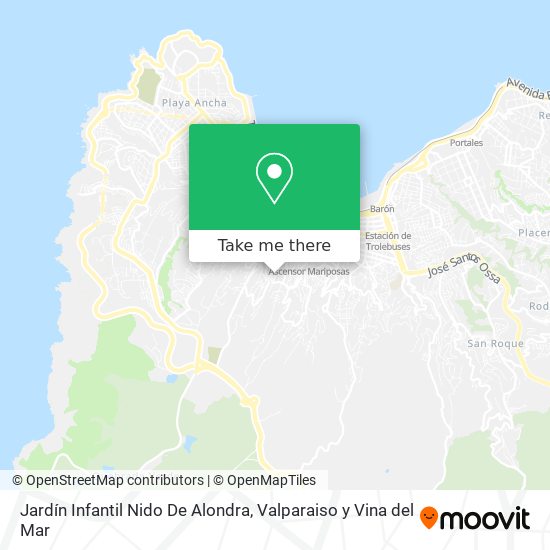 Mapa de Jardín Infantil Nido De Alondra