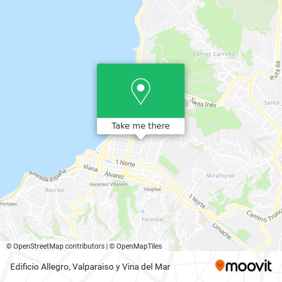 Edificio Allegro map